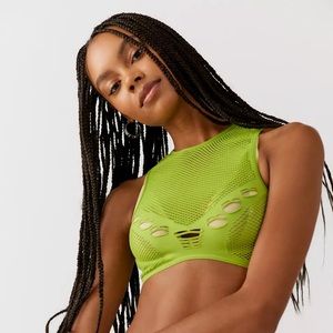 Out From Under Siren Seamless Slashed Bra Top